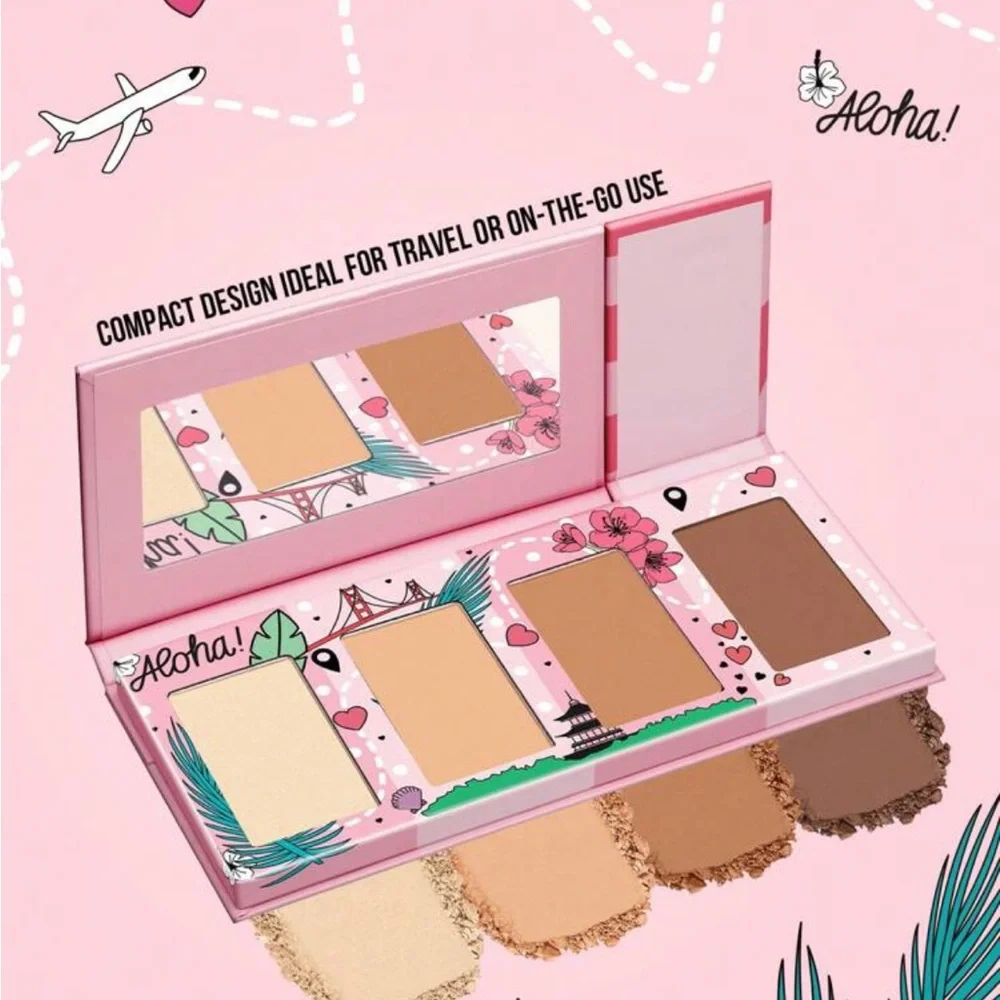 MissIyn Travel Kit All In One Teint Palette, All In One Bronze & Contour Palette